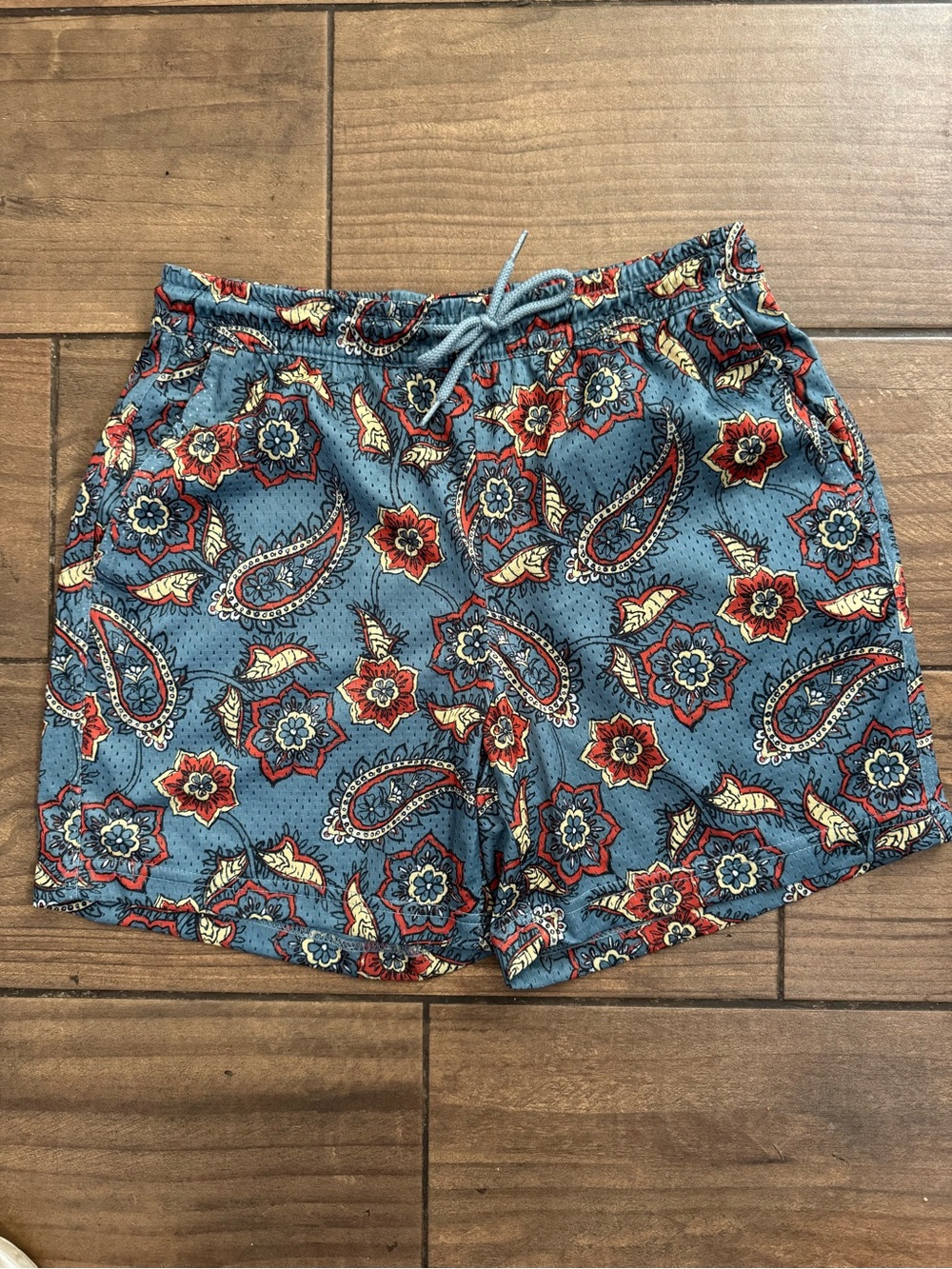 RSQ Mens Paisley Athletic Mesh Shorts